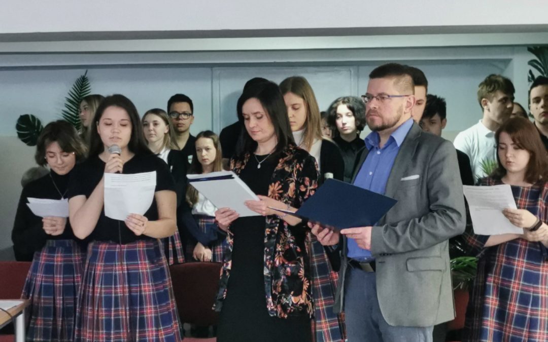 Dziś w szkole uczcziliśmy pamięć Żołnierzy Wyklętych